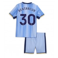 Tottenham Hotspur Rodrigo Bentancur #30 Fußballbekleidung Auswärtstrikot Kinder 2024-25 Kurzarm (+ kurze hosen)